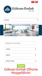 Mobile Screenshot of goksanemlak.com